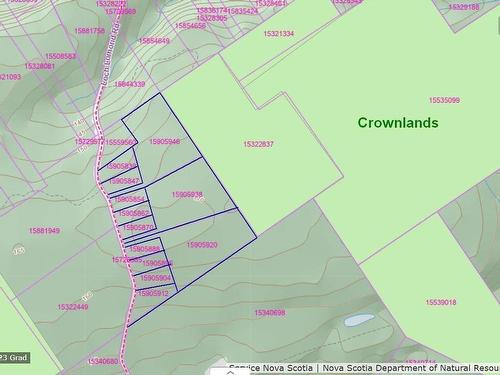 118 Acres Loch Lomond Road, Big Pond, NS 
