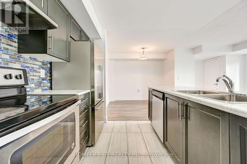 5 - 100 Dufay Road, Brampton, ON - Indoor Photo Showing Kitchen With Stainless Steel Kitchen With Double Sink