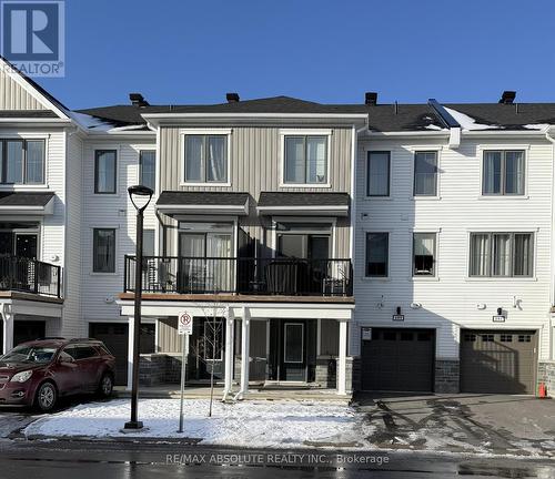 289 Anyolite Private, Ottawa, ON - Outdoor With Balcony With Facade