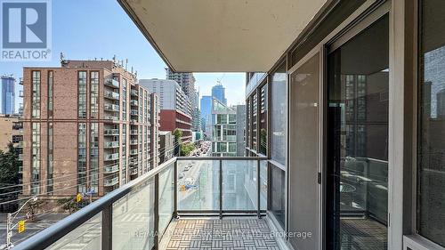 605 - 320 Richmond Street E, Toronto, ON - Outdoor With Balcony With Exterior