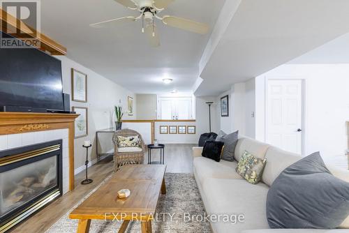 8 Pardo Court, Scugog, ON - Indoor Photo Showing Living Room With Fireplace