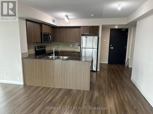 1508 - 2152 Lawrence Avenue E, Toronto, ON - Indoor Photo Showing Kitchen With Double Sink