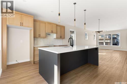 5 Konanz Bay, Balgonie, SK - Indoor Photo Showing Kitchen With Upgraded Kitchen
