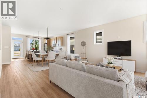 5 Konanz Bay, Balgonie, SK - Indoor Photo Showing Living Room