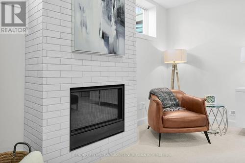 Second Fireplace - 2668 Buroak Drive, London North (North S), ON - Indoor With Fireplace