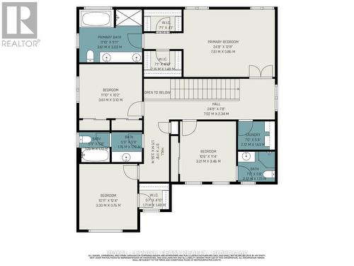 Second Floor Layout - 659 Parkview Terrace, Russell, ON - Other