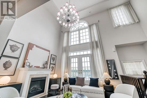 21 Mackenzie'S Stand Avenue, Markham, ON - Indoor Photo Showing Living Room With Fireplace