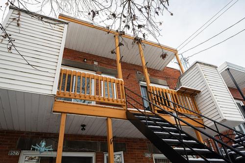 Face arrière - 8527  - 8533 Rue St-Dominique, Montréal (Villeray/Saint-Michel/Parc-Extension), QC - Outdoor