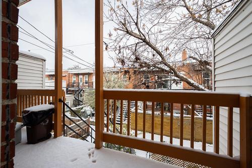 Balcon - 8527  - 8533 Rue St-Dominique, Montréal (Villeray/Saint-Michel/Parc-Extension), QC - Outdoor With Exterior
