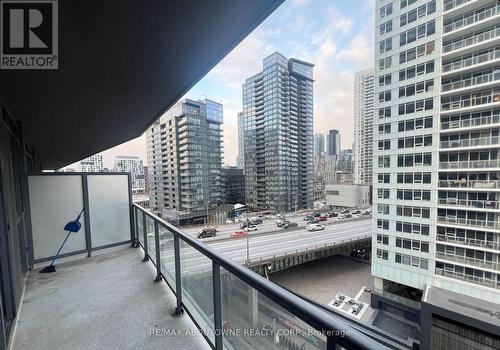1110 - 20 Bruyeres Mews, Toronto, ON - Outdoor With Balcony With Facade