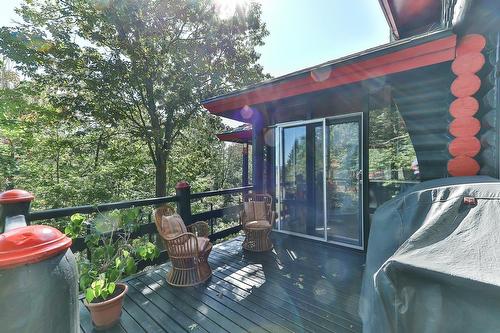 Balcony - 477 Ch. Des Critiques, Montebello, QC - Outdoor With Deck Patio Veranda With Exterior