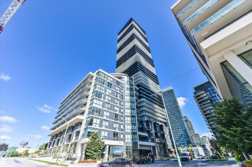 3408-56 Annie Craig Drive, Toronto, ON - Outdoor With Facade