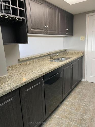 508 - 75 Ellen Street, Barrie, ON - Indoor Photo Showing Kitchen With Double Sink