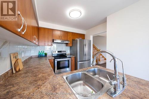 3424 Angel Pass Drive, Mississauga, ON - Indoor Photo Showing Kitchen With Double Sink