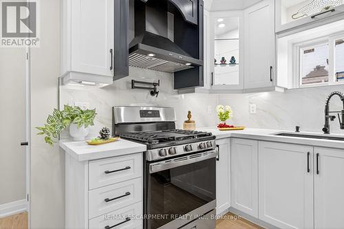257 Broadway Avenue, Hamilton, ON - Indoor Photo Showing Kitchen With Upgraded Kitchen