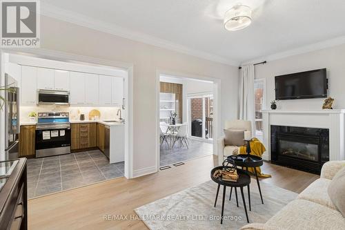 8 Mistywood Crescent, Vaughan, ON - Indoor Photo Showing Living Room With Fireplace