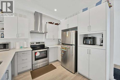 117 South Point  Sw, Airdrie, AB - Indoor Photo Showing Kitchen With Stainless Steel Kitchen With Upgraded Kitchen