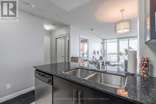 2903 - 225 Sherway Gardens Road, Toronto, ON - Indoor Photo Showing Kitchen With Double Sink