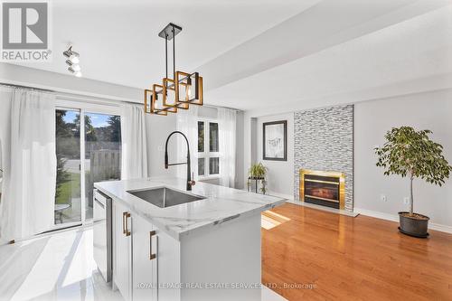 63 - 5230 Glen Erin Drive, Mississauga, ON - Indoor Photo Showing Other Room With Fireplace