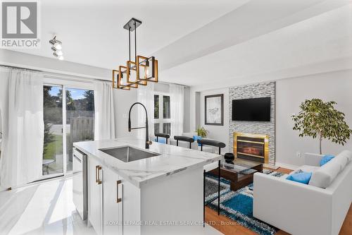 63 - 5230 Glen Erin Drive, Mississauga, ON - Indoor With Fireplace