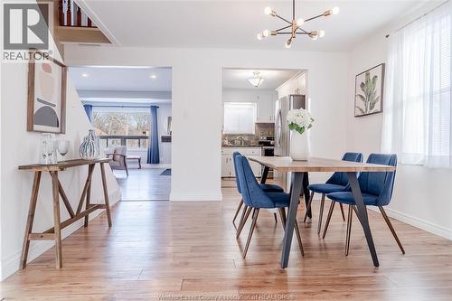 1769 Balfour Boulevard, Windsor, ON - Indoor Photo Showing Dining Room