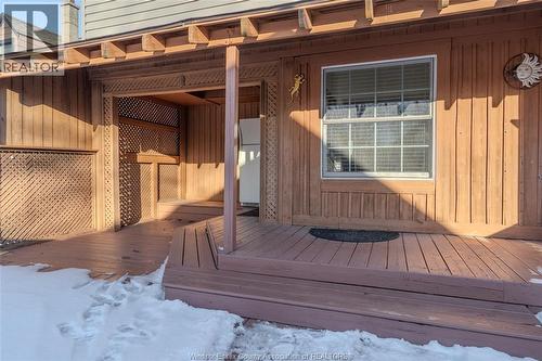 1769 Balfour Boulevard, Windsor, ON - Outdoor With Deck Patio Veranda With Exterior