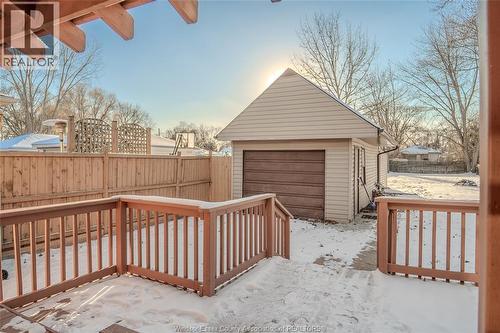 1769 Balfour Boulevard, Windsor, ON - Outdoor With Deck Patio Veranda With Exterior