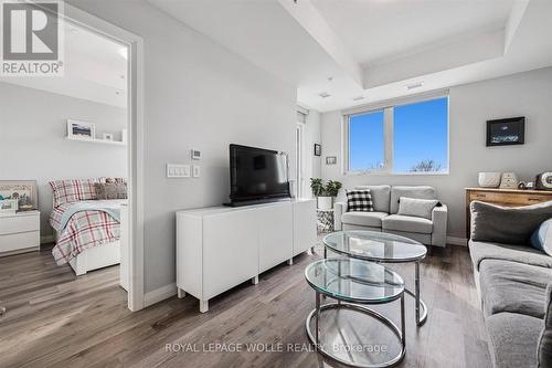416 - 108 Garment Street, Kitchener, ON - Indoor Photo Showing Living Room