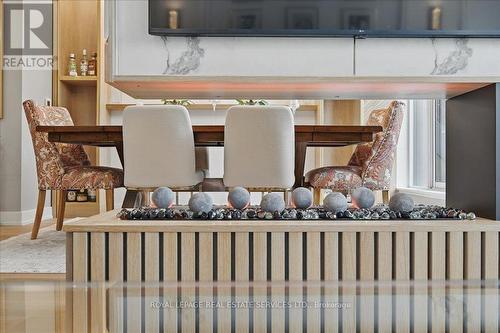 Sleek Central Fireplace - 108 - 2489 Taunton Road, Oakville, ON - Indoor