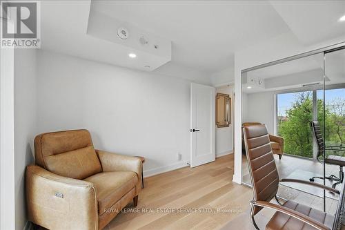 Second Bedroom with Rich Oak Hardwood Flooring - 108 - 2489 Taunton Road, Oakville, ON - Indoor