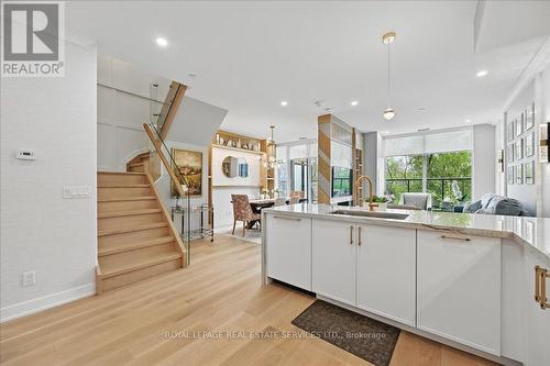 Thoughtfully Reimagined w/Over $100K in Upgrades - 108 - 2489 Taunton Road, Oakville, ON - Indoor Photo Showing Kitchen With Upgraded Kitchen