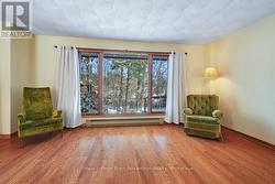 Cozy Seating Area with Forest Views - 