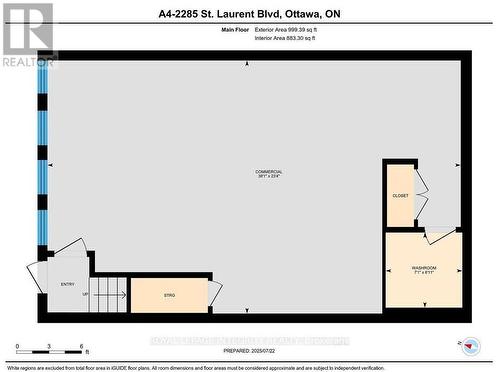 1st floor - A4 - 2285 St Laurent Boulevard, Ottawa, ON 