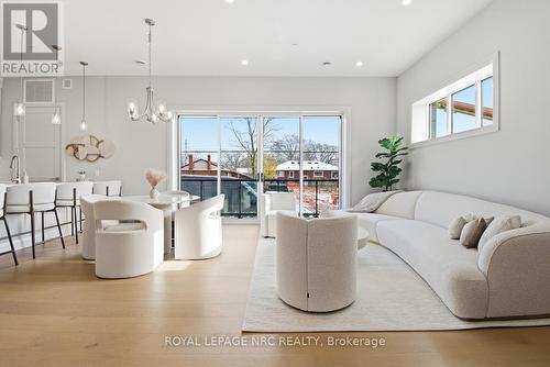 Model Suite 101 - 204 - 2 Arbourvale Common, St. Catharines (Glendale/Glenridge), ON - Indoor Photo Showing Living Room