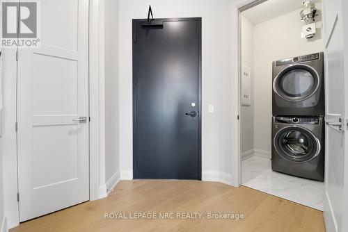 Model Suite 101 - 204 - 2 Arbourvale Common, St. Catharines (Glendale/Glenridge), ON - Indoor Photo Showing Laundry Room