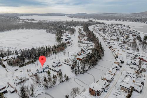 Aerial photo - 10 Rue De La Pointe-Aux-Bleuets, Fossambault-Sur-Le-Lac, QC - Outdoor With View