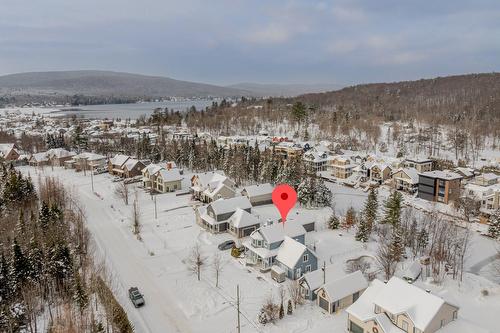 Aerial photo - 10 Rue De La Pointe-Aux-Bleuets, Fossambault-Sur-Le-Lac, QC - Outdoor With View