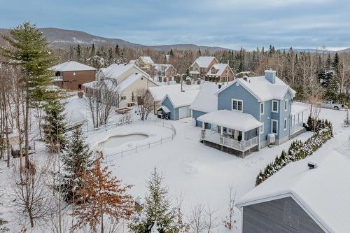 Aerial photo - 10 Rue De La Pointe-Aux-Bleuets, Fossambault-Sur-Le-Lac, QC - Outdoor With View