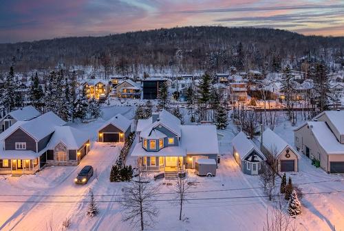 Aerial photo - 10 Rue De La Pointe-Aux-Bleuets, Fossambault-Sur-Le-Lac, QC - Outdoor With View