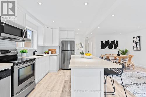Main - 73 Trinnell Boulevard, Toronto, ON - Indoor Photo Showing Kitchen With Stainless Steel Kitchen With Upgraded Kitchen