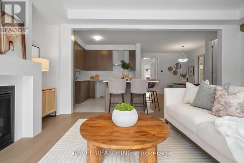 1358 Fourth Line, Milton, ON - Indoor Photo Showing Living Room With Fireplace
