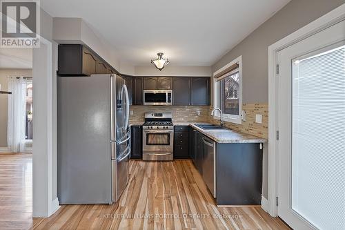2340 Joshua Drive, Burlington, ON - Indoor Photo Showing Kitchen With Double Sink