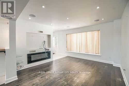 Main Floor - 12 Gondola Crescent, Brampton, ON - Indoor With Fireplace