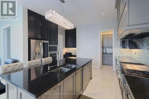 1 Royal West Drive, Brampton, ON - Indoor Photo Showing Kitchen With Double Sink With Upgraded Kitchen