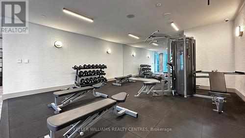 2510 - 60 Shuter Street, Toronto, ON - Indoor Photo Showing Gym Room