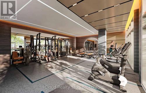 708 - 412 Silver Maple Road, Oakville, ON - Indoor Photo Showing Gym Room