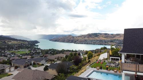 608 Mt Ida Crescent, Coldstream, BC - Outdoor With Body Of Water With In Ground Pool With View