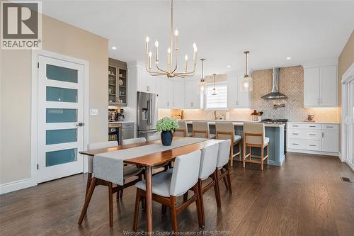 4523 Anderson, Lakeshore, ON - Indoor Photo Showing Dining Room