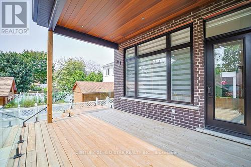 1 Frankwood Road, Toronto, ON - Outdoor With Deck Patio Veranda With Exterior