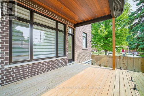 1 Frankwood Road, Toronto, ON - Outdoor With Deck Patio Veranda With Exterior